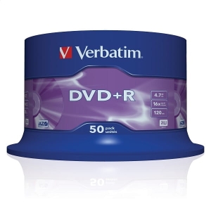 VERBATIM DVD+R 4,7 GB 16X (50 szt.)
