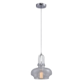 PLATINET PENDANT LAMP ARTEMIS P150402L E27 GLASS+CLEAR 35x30 [44010]