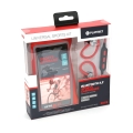 PLATINET BLUETOOTH EARPHONES SPORT + ARMBAND  PM1075 RED [43679]