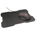 VARR GAMING SET MOUSE 800 - 3200DPI + MOUSEPAD 295 X 210 X 2mm [44856]