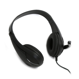 FREESTYLE HI-FI STEREO HEADSET + MIC + ADAPTER 2-1 FH4008 BLACK [42675]