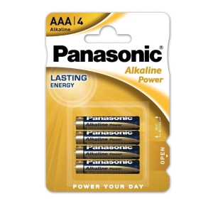 Baterie alkaliczne Panasonic LR03/AAA (4 szt.)