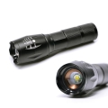 PLATINET ALUMINIUM FLASHLIGHT TACTICAL LED BLACK [45097]