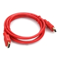 OMEGA KABEL HDMI v.1.4 1.5M bulk RED [43648]