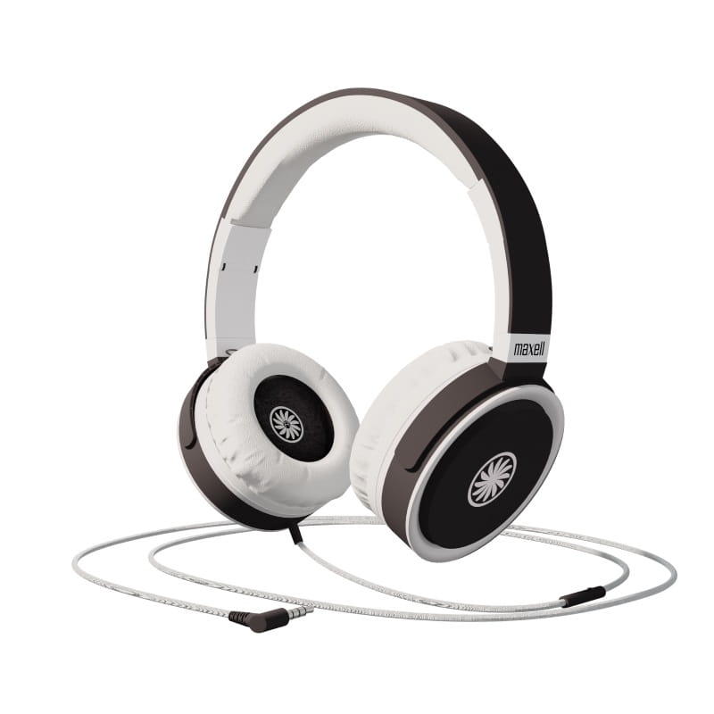 MAXELL HEADPHONES WITH MIC B52  BLACK & WHITE 303976.00.CN